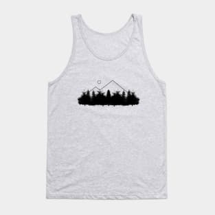 Minimalist Mountains Tank Top